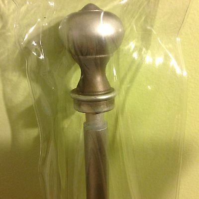 Decorative Metal Curtain Rod Set 48  86