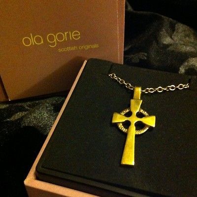 Ola Gorie Saint Peters Cross   14k Solid Gold