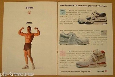 1989 Reebok Cross Training Shoes AD