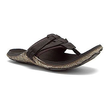 Cushe Manuka Wrap Flip Flops Mens Old Brown Leather