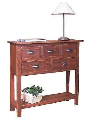 NEW AUTHENTIC PINE WOOD CUMBERLAND SIDEBOARD TABLE BUFFET MADE IN USA