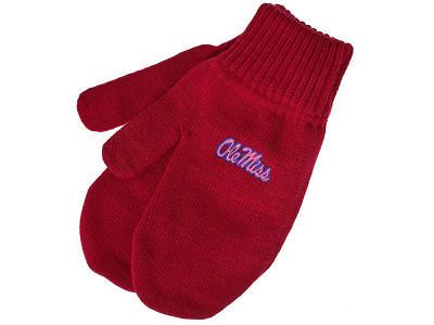 MISSISSIPPI OLE MISS REBELS ESKIMO MITTENS RED