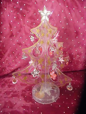 Lisbeth Dahl Perspex Musical Christmas Tree   RRP £7.50   FREE P&P