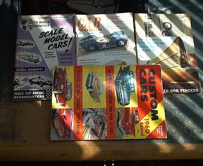 Newly listed CAR & HOT ROD DIGEST Magazine LOT OF 4 ISSUES CUSTOM CARS