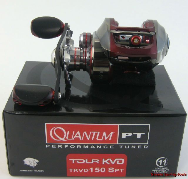 QUANTUM TOUR KEVIN VAN DAM SERIES TKVD150SPT 6.61 RIGHT HAND BAITCAST