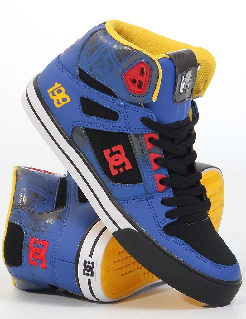 DC Spartan Hi WC Travis Pastrana High top   Black/Royal