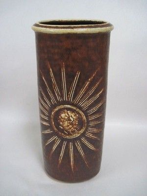 Stentoj Denmark Mid Century Design 9.25 Vase Made in Denmark #3651 1