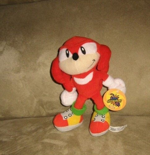 New Sonic Knuckles Underground Dennys Plush 6 w/ Tag