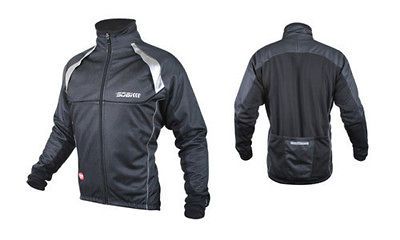 Sobike Black Bike Cycling Winter Long Sleeve Jacket Inuit