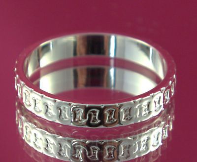 WEDDING BAND ladies hugs kiss ring 925 silver overly 10