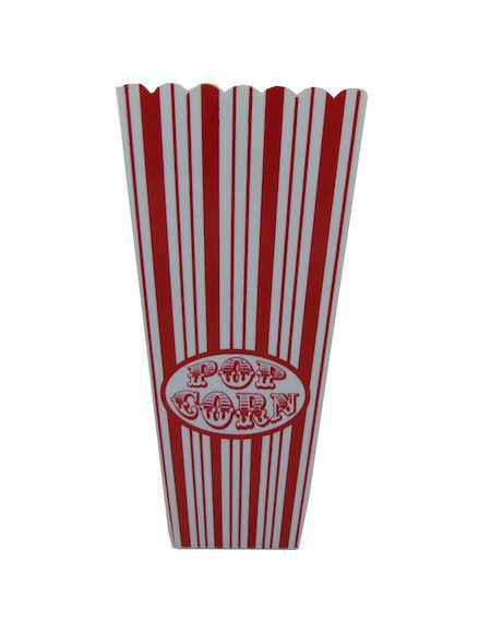 REGULAR SIZE PLASTIC POPCORN BUCKETS / CONTAINERS