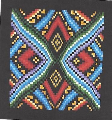 Newly listed Disco strip pieced bargello quilt pattern by Dereck