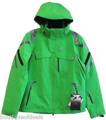 SPYDER JACKET ~ MENS MONTEROSA JACKET ~ S M L XL XXL ~ CGN/BLK/CGN