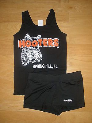 NEW HOOTERS UNIFORM HALLOWEEN COSTUME NEW STYLE SHORTS MEDIUM FLORIDA