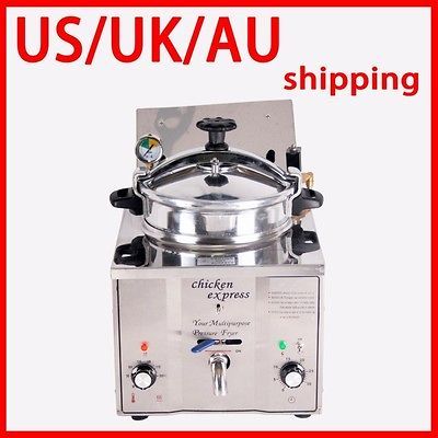 GREAT RESTAURANT COMMERCIAL LARGE CAPACITY PRESSURE FRYER COOKING b6