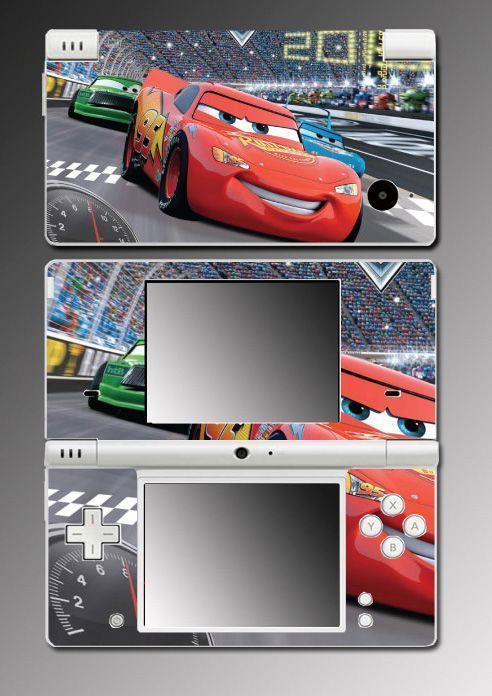 Cars 2 Lightning McQueen Movie Game Game Skin Cover Protector #3