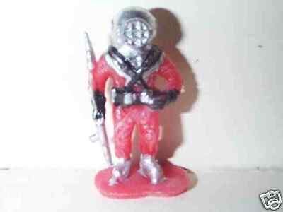 OLD NAVY SIEBE GORMAN DEEP SEA DIVER W SPEAR GUN RED