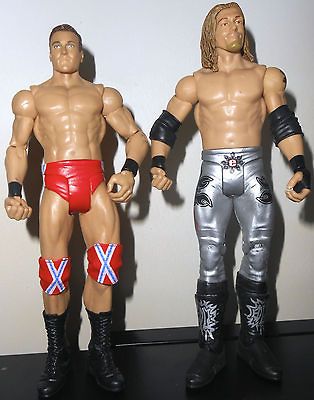 WWE Drew McIntyre vs Edge Mattel Basics wrestling action figures