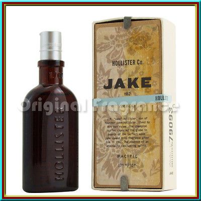 JAKE ~ HOLLISTER ~ 1.7 COLOGNE OZ FOR MEN ~nib~