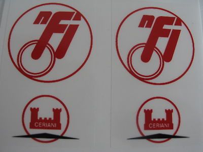 DUCATI TT2/F1/NCR/MV/ BIMOTA/NUOVO FORCELLE STICKERS/