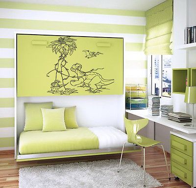 DINOSAURS BABY ROOM NURSERY WALL VINYL STICKER ART MURAL B421