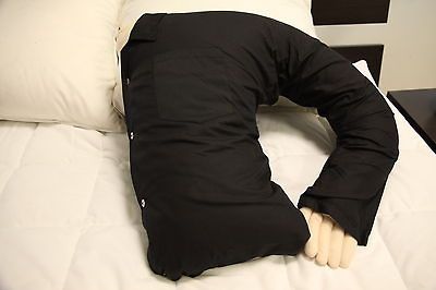 Polyester Boyfriend Hug Me Dream Man Arm Bed Bedding Pillow Black