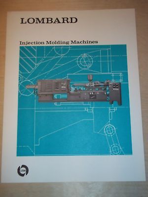 Lombard Plastic Machinery/USM Catalog~Moldin g Machines