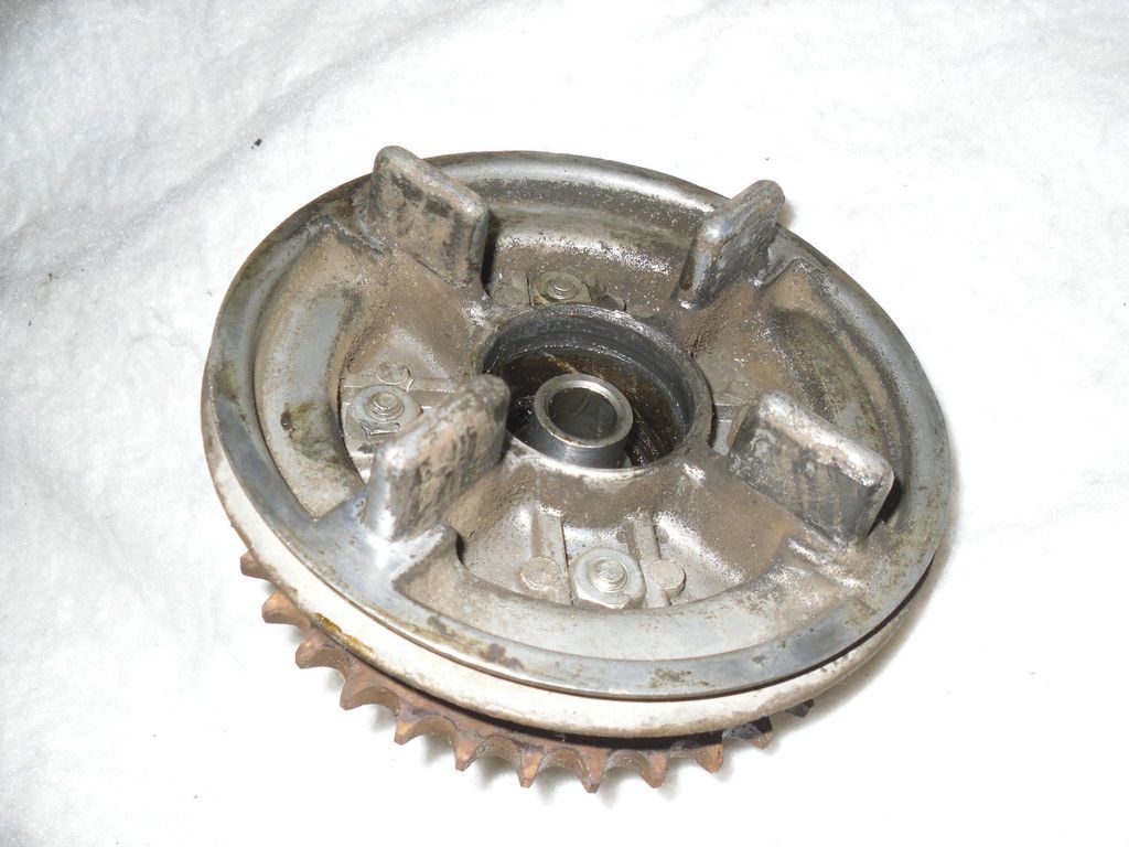 1961 Honda CA95 CA 95 Benly 150 Baby Dream Rear Sprocket and Hub