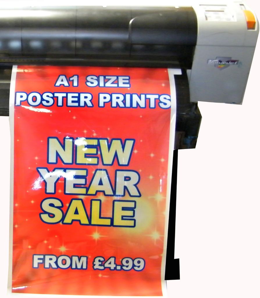 POSTER PRINTING   Available in A1 A2 A3 or Custom Sizes   Gloss Poster