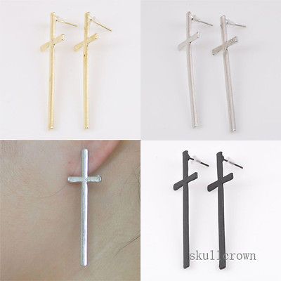 earring cross in Fashion Jewelry