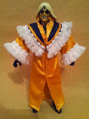 WWE GOLDUST ELITE 6 MATTEL FIGURE WITH FABRIC ROBE Rare LEGENDS WWF