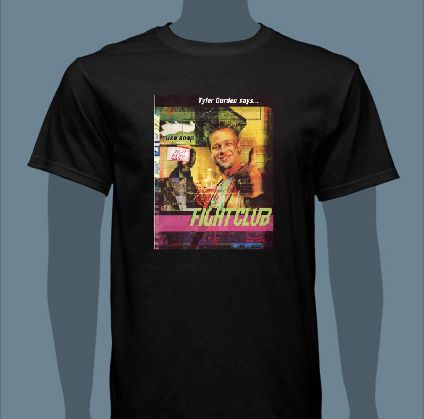 Fight Club Tyler Says T shirt Brad Pitt Edward Norton