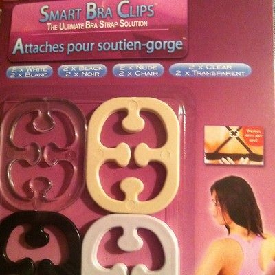 Smart Bra Clips   Ultimate Bra Strap Solution 8 Pack   Lot Of 3