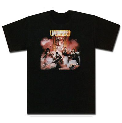 Wasp Heavy Metal Rock Music Vintage T Shirt