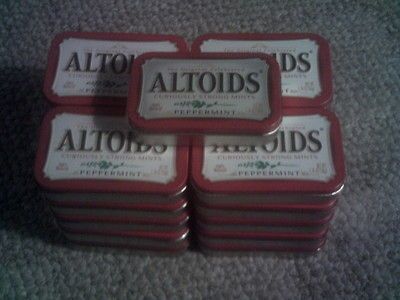 Altoids Tins   Empty   Lot of 21