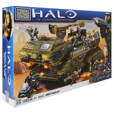 Halo UNSC Elephant 96942 Mega Bloks 1282 pcs New