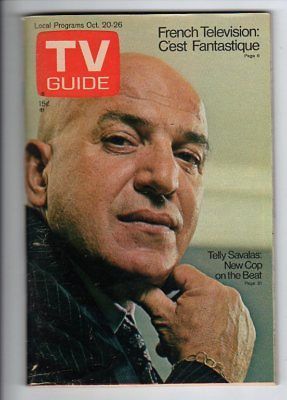 TV Guide October 1973 Telly Savalas Randolph Mantooth