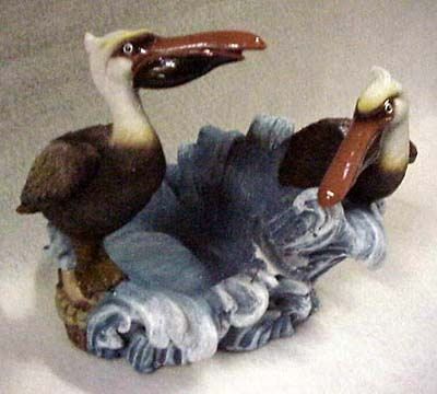 Pelican Bottle Holder Coastal Decorative Wine Bottle Stand 7X5 New