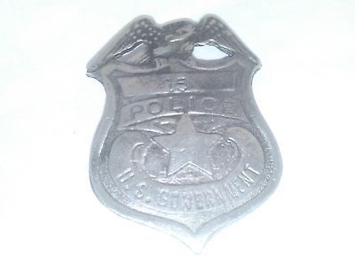 Government Police Law Enforcement Badge Free S&H