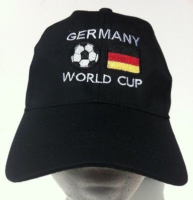 GERMANY GERMAN FLAG EURO WORLD SOCCER SPORTS CAP HAT CASQUETTE CHAPEAU