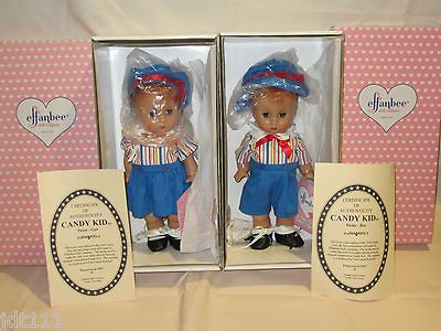 Candy Kid Twins V548 Boy & Girl Set   COA , NEW w/ BOX   Effanbee