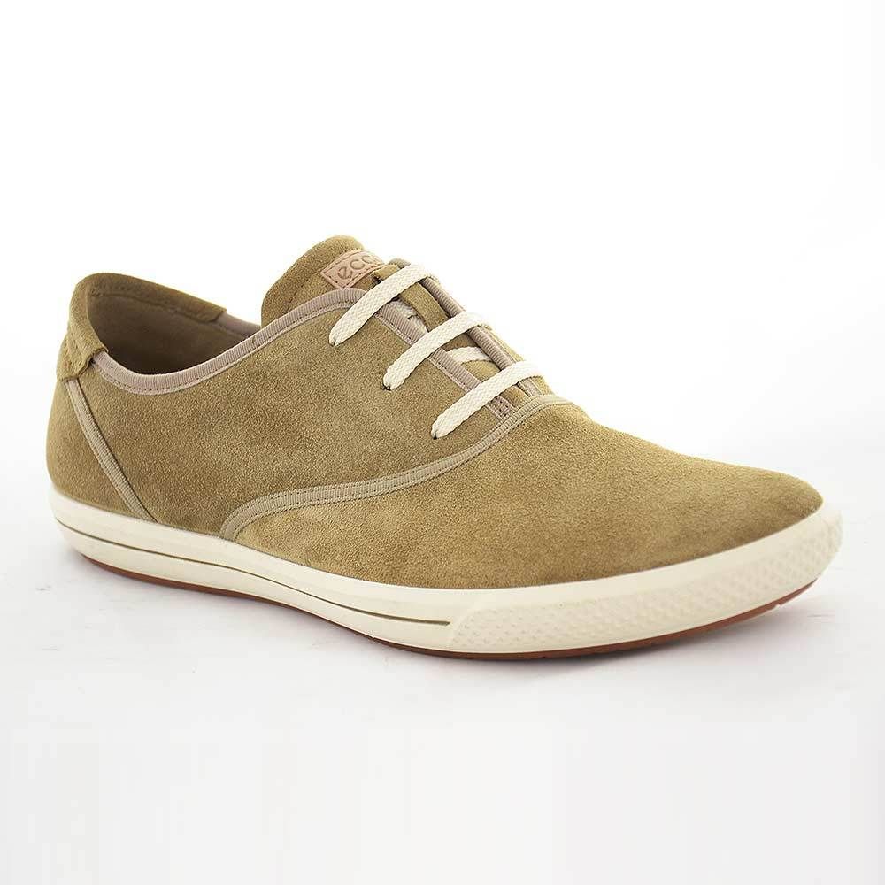 Ecco Womens Casual Shoes Summer Zone Tan Suede