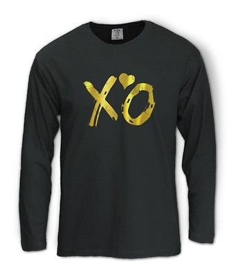 Long Sleeve T Shirt lil wayne OVOXO Octobers VERY OWN DRAKE Gold