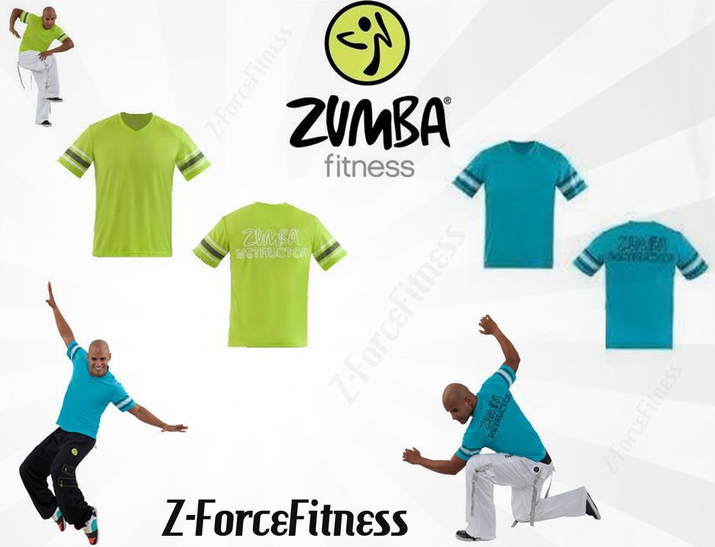 ZUMBA ~ Unisex VARSITY INSTRUCTOR V neck T Shirt ~ MOST SIZES ~ 2