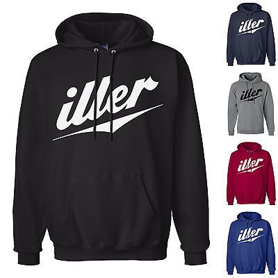 ILLER Hoodie Hooded Sweatshirt *5 COLORS S 3XL* ILLEST ILL Miller JDM