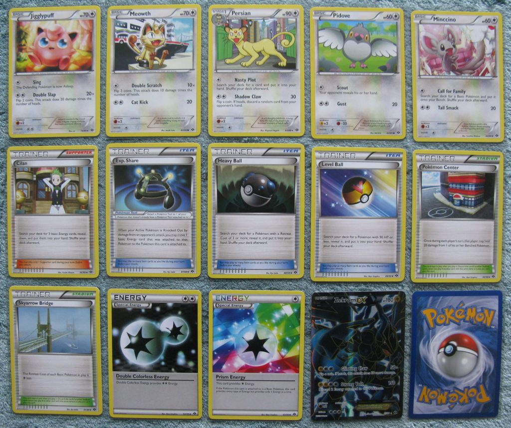 Pokemon TCG B&W Next Destinies Holo, Rare, Uncommon & Common Cards