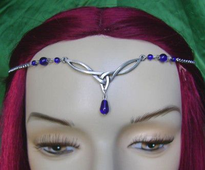 CELTIC Triquetra Knot RENAISSANCE Medieval ELVISH Crown/CIRCLET