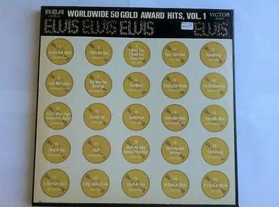 Elvis Presley   Elvis Worldwide 50 Gold Award Hits Vol. 1 LP   RCA