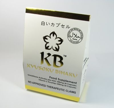 KB Kyusoku Bihaku Glutathione/Wh itening/Bleach ing Pills