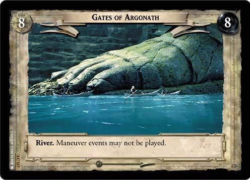 LOTR TCG   3C117 Gates of Argonath